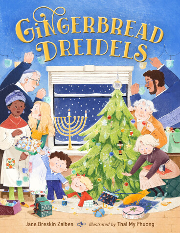 Book cover for Gingerbread Dreidels