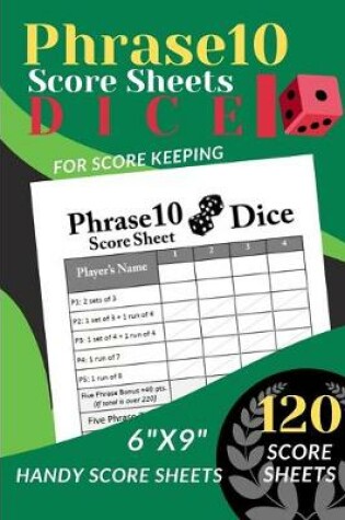 Cover of Phrase 10 Score Sheets