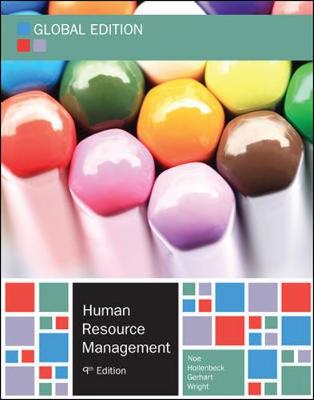 Book cover for Human Resource Management, Global Edition