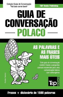 Book cover for Guia de Conversacao Portugues-Polaco e dicionario conciso 1500 palavras