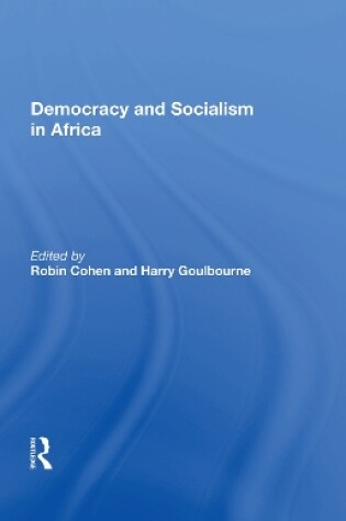 Cover of Democracy And Socialism In Africa