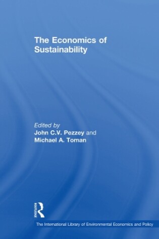 Cover of The Economics of Sustainability