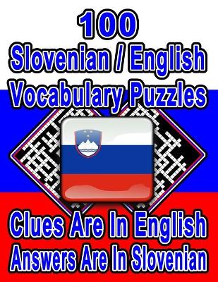 Book cover for 100 Slovenian/English Vocabulary Puzzles