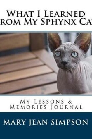 Cover of What I Learned from My Sphynx Cat