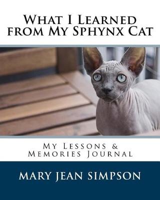 Book cover for What I Learned from My Sphynx Cat