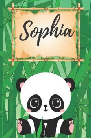 Cover of Sophia Notizbuch Panda / Malbuch / Kritzelbuch / Tagebuch / Journal / DIN A5 / Geschenke