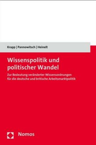 Cover of Wissenspolitik Und Politischer Wandel