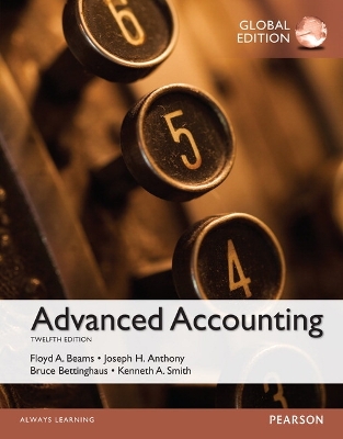 Book cover for Instructor's Solutions Manual for Beams: Advanced Accounting, Global Edition