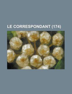 Book cover for Le Correspondant (174)