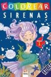 Book cover for Colorear sirenas - Volumen 1 - Edicion nocturna