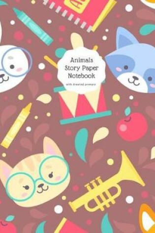 Cover of Animals Story Paper Notebook