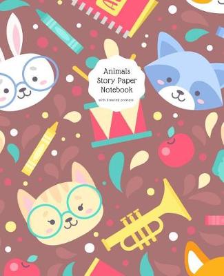 Book cover for Animals Story Paper Notebook