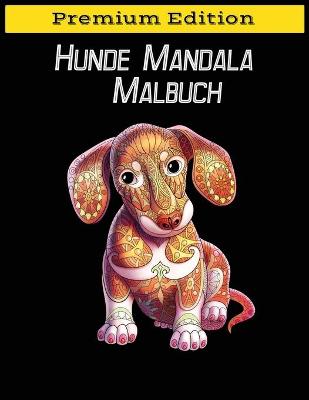 Cover of Hunde Mandala Malbuch