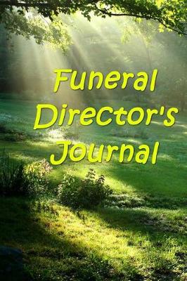 Book cover for Funeral Director's Journal