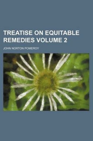 Cover of Treatise on Equitable Remedies Volume 2