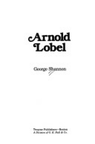 Cover of Arnold Lobel