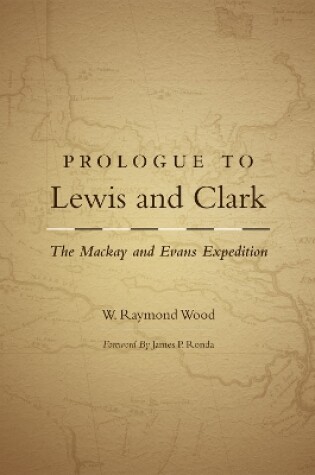 Cover of Prologue to Lewis and Clark