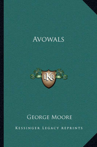 Cover of Avowals