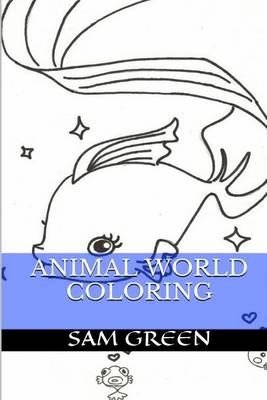 Book cover for Animal World Coloring