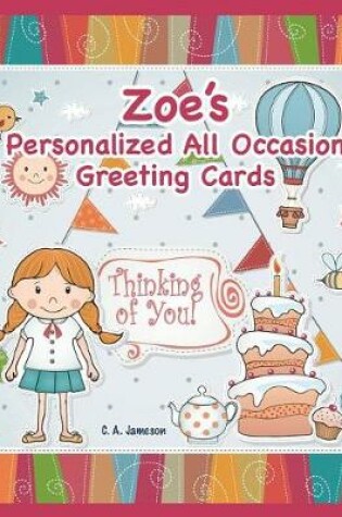 Cover of Zoe's Personalized All Occasion Greeting Cards