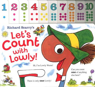 Book cover for Richard Scarry: Let's Count with Lowly