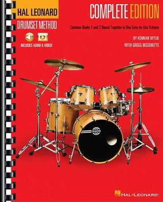 Book cover for Hal Leonard Drumset Method - Complete Edition