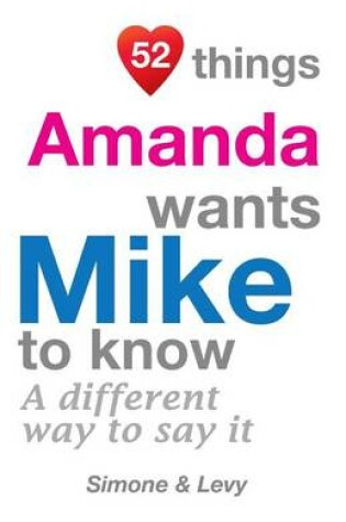 Cover of 52 Things Amanda Wants Mike To Know