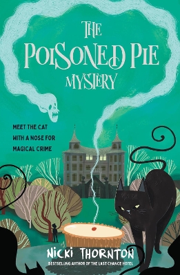 Book cover for The Poisoned Pie Mystery