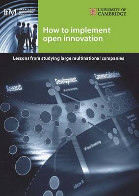 Book cover for How to Implement Open Innovation