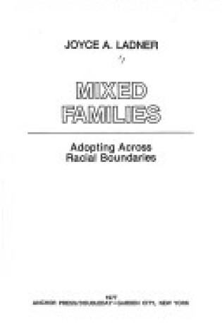 Cover of Mixed Families