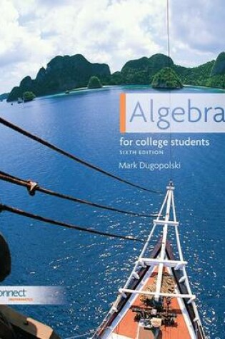 Cover of Algebra for College Students with Connect Access Card