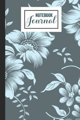 Cover of asphalt Floral Fantasy Notebook Journal