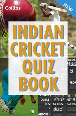 Book cover for Collins Indian Cricket Quiz Book