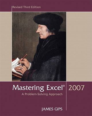 Book cover for Mastering Excel 2007