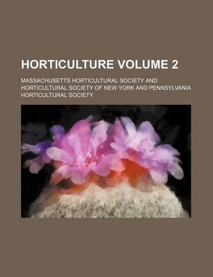 Book cover for Horticulture Volume 2