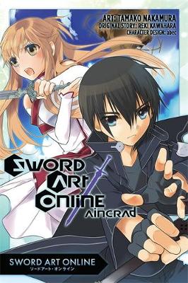 Book cover for Sword Art Online: Aincrad (manga)