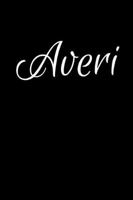 Book cover for Averi