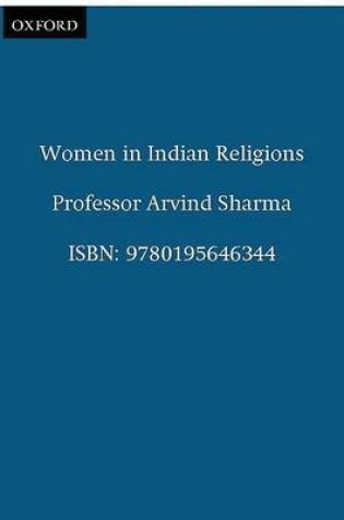 Cover of Women in Indian Religions