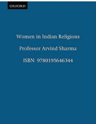 Book cover for Women in Indian Religions