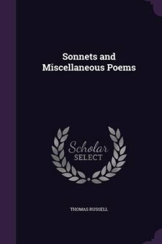 Cover of Sonnets and Miscellaneous Poems