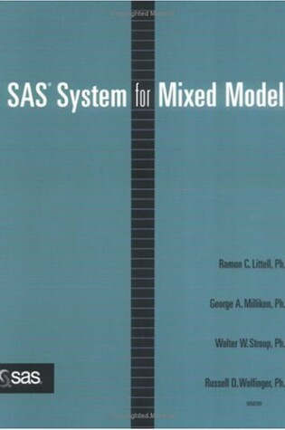 Cover of SAS System for Mixed Models