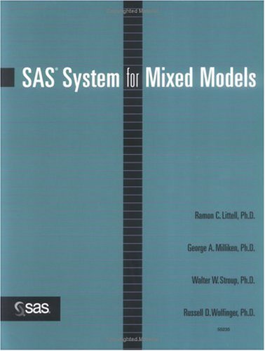 Book cover for SAS System for Mixed Models