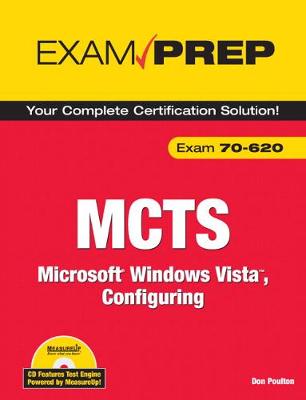 Book cover for MCTS 70-620 Exam Prep