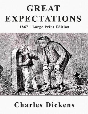 Book cover for Great Expectations - Large Print Edition