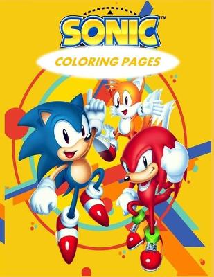 Book cover for Sonic Coloring pages