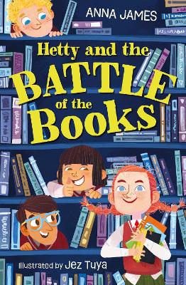 Book cover for Hetty and the Battle of the Books