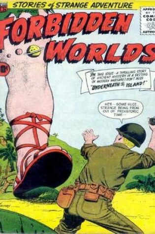 Cover of Forbidden Worlds Number 47 Horror Comic Book