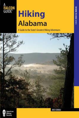 Book cover for Hiking Alabama