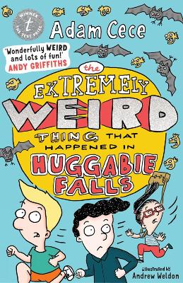 Book cover for The Extremely Weird Thing That Happened In Huggabie Falls