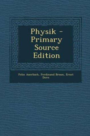 Cover of Physik